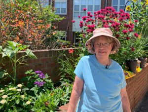 resident at the garden